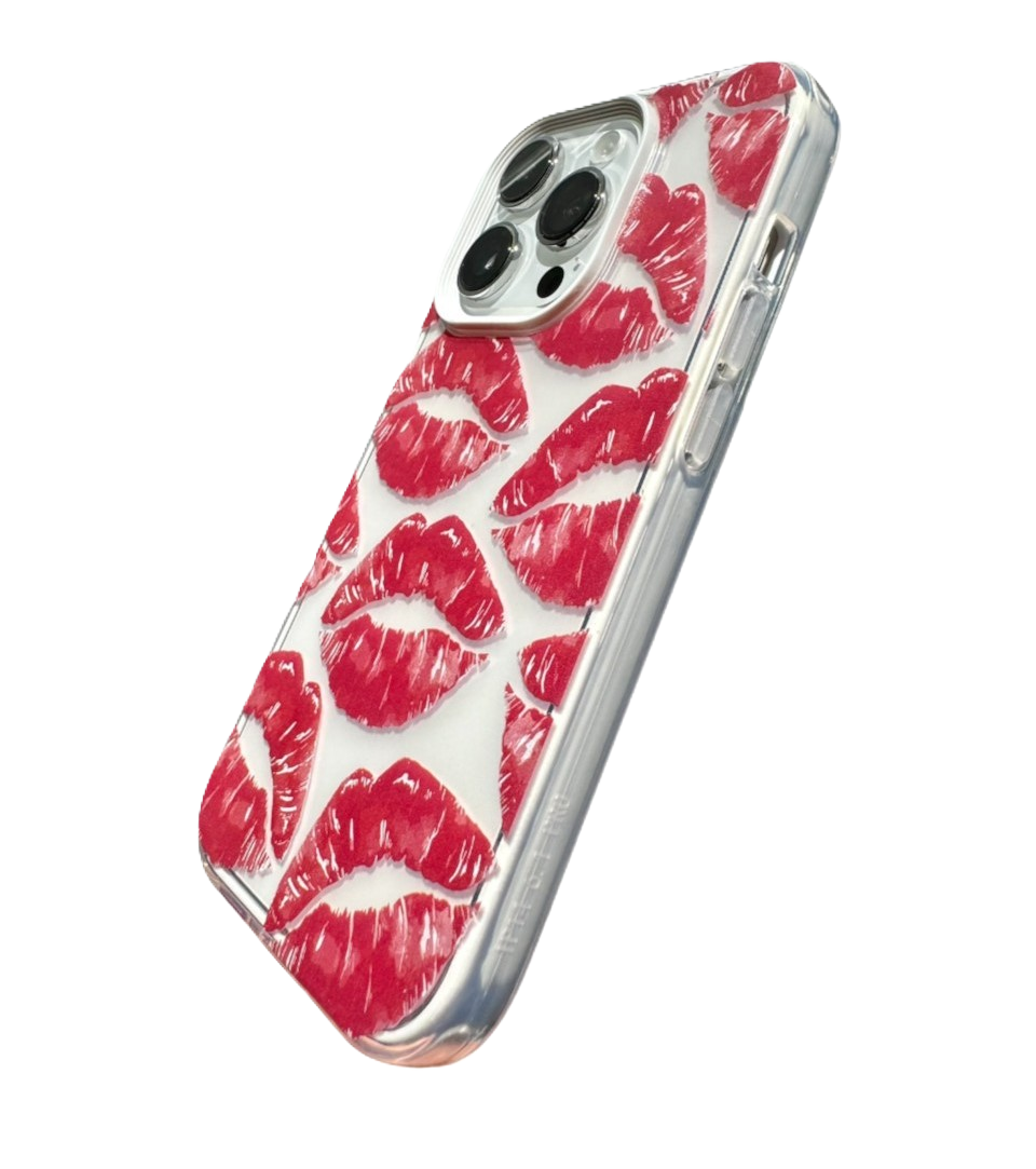 KISSES TRANSPARENT CASE